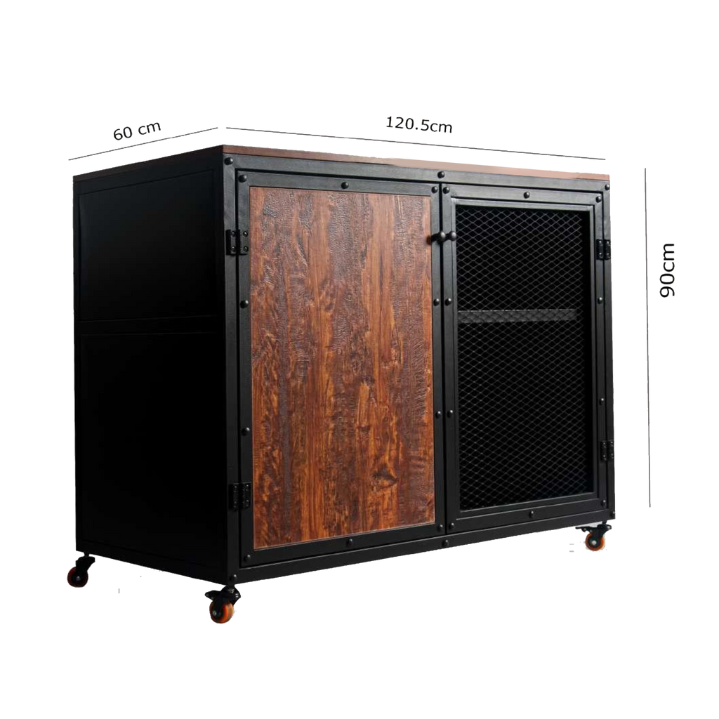 Steel storage cabinet