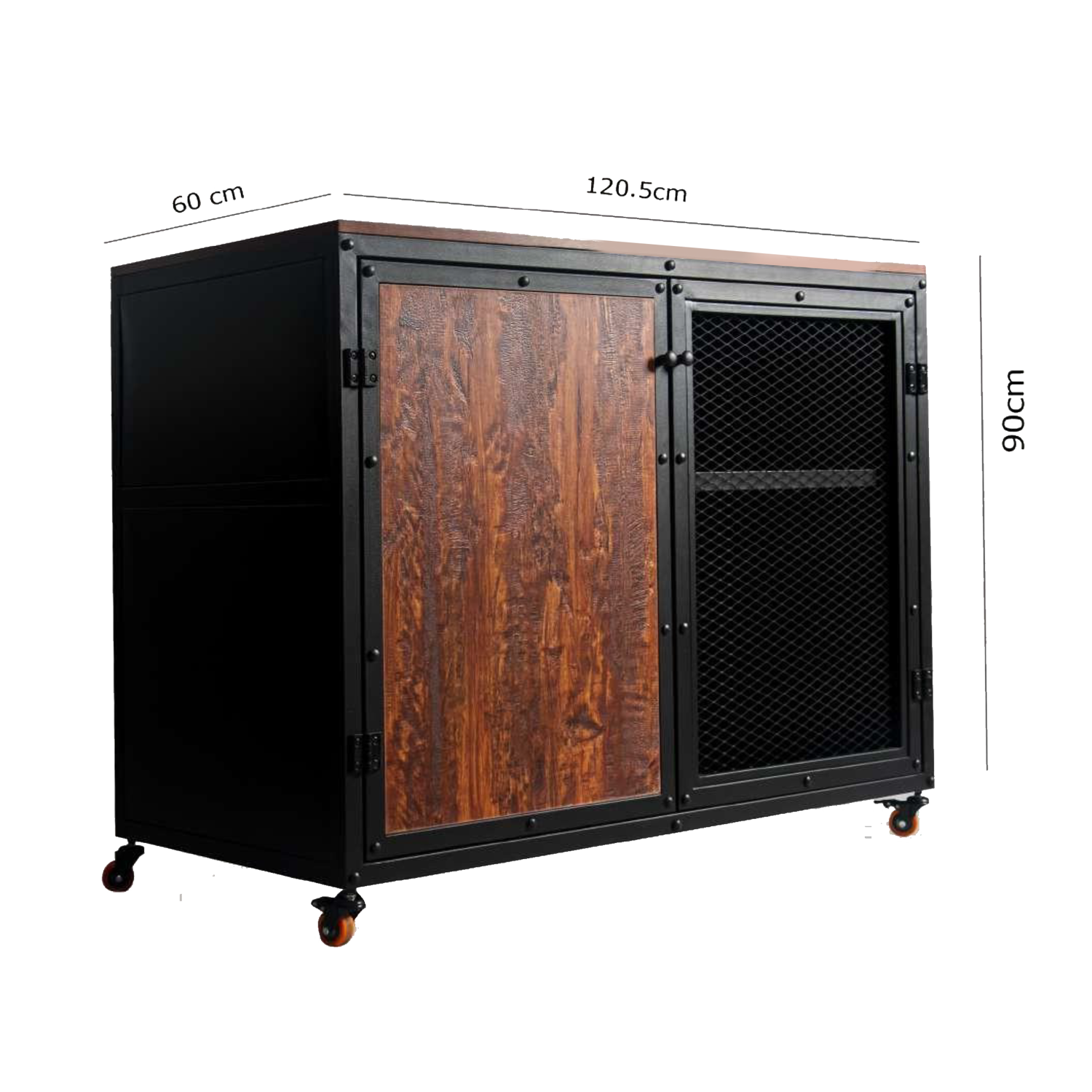 Steel storage cabinet